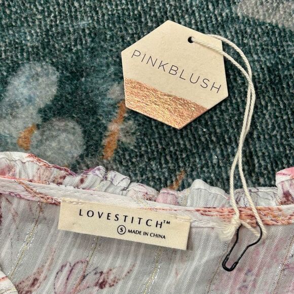 Lovestitch Pink Floral Maxi Dress - Picture 7 of 16